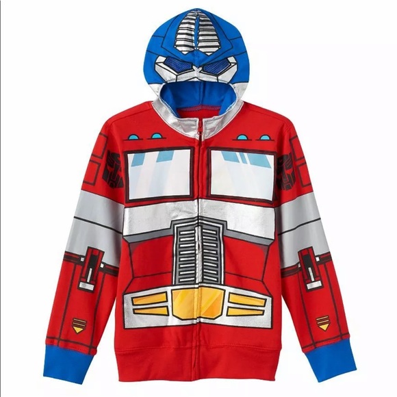 Jackets & Coats Boys Optimus Prime Transformers Jacket Poshmark